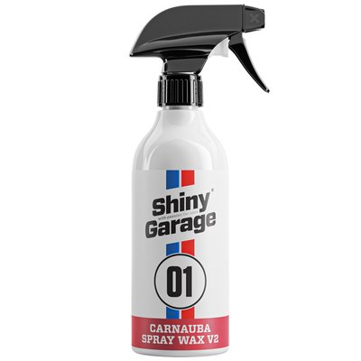 Спрей-віск каранубу Shiny Garage Carnauba Spray Wax V2 000167 фото Merkus detailing