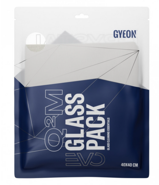 Набор микрофибр для очистки и протирки стёкол Gyeon Q&sup2;M Glass Pack EVO 2 шт 00000577-49 фото Merkus detailing