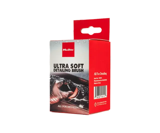 Ультрамягкая щетка для очистки деликатных поверхностей MaxShine Ultra Soft Detailing Brush 704616-3169 фото Merkus detailing