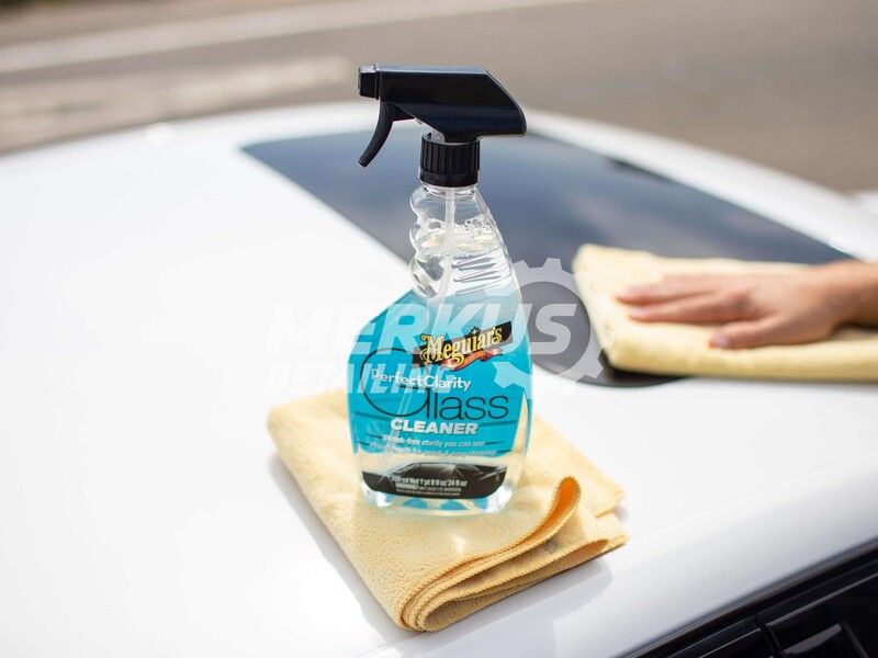 Очиститель для стекла Meguiar's G8224 Perfect Clarity Glass Cleaner, 709 мл G8224 фото Merkus detailing