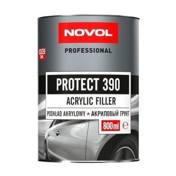 Акриловый грунт 4+1 Серый Novol PROTECT 390 0,8 л