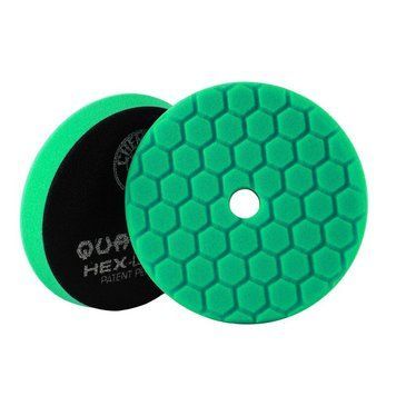 ПОЛІРУВАЛЬНИЙ КРУГ СЕРЕДНЬОЇ ЖОРСТКОСТІ ОДНОКРОКОВИЙ ЗЕЛЕНИЙ GREEN HEX-LOGIC QUANTUM HEAVY POLISHING PAD 5" / 125 мм BUFX_113HEX5-1596 фото Merkus detailing