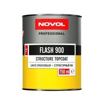 Структурный лак 1K - Черный Novol FLASH 900 1,0л
