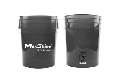 Відро MaxShine Detailing Bucket Grey 20 L Для мийки автомобіля MSB002-G фото Merkus detailing