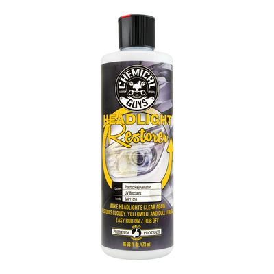 Chemical Guys Паста полірувальна абразивна для фар Chemical Guys Headlight Lens Restorer And Protectant - 473мл GAP115_16 фото Merkus detailing