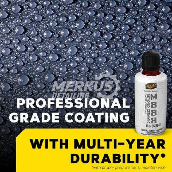 Комплект керамического покрытия Meguiar's M88800 Beyond Ceramic Paint Coating M88800 фото Merkus detailing