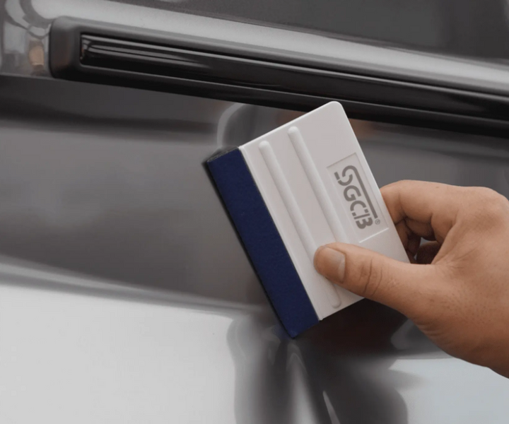 Ракель c фетром для работы с полиуретановой плёнкой SGCB Felt Squeegee