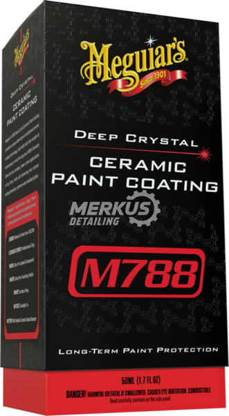 Набор керамического покрытия Meguiar's M78802 Deep Crystal Ceramic Paint Coating M78802 фото Merkus detailing