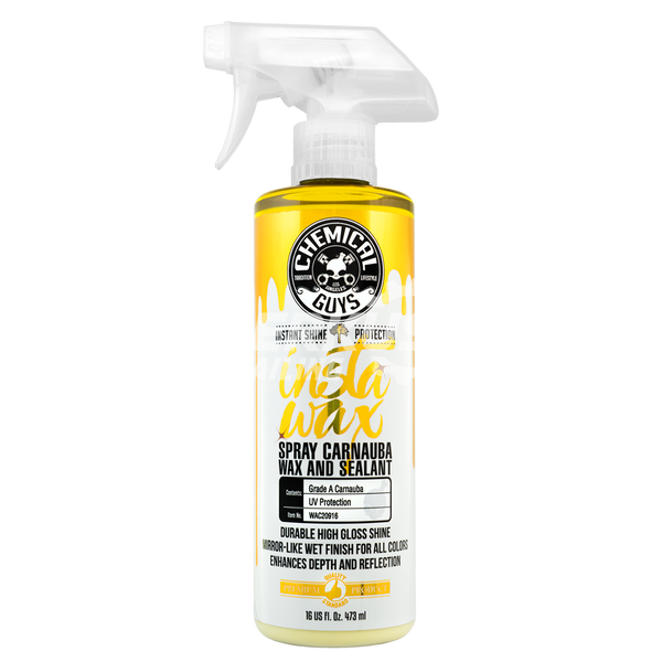 Chemical Guys Засіб для посилення глянцю і захисту ЛФП Chemical Guys InstaWax Liquid Carnauba Shine and Protection Spray - 473 мл WAC209_16 фото Merkus detailing