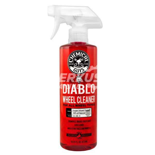 Очищувач коліс з нейтральним pH Chemical Guys Diablo Wheel Cleaner - 473 мл CLD998_16 фото Merkus detailing