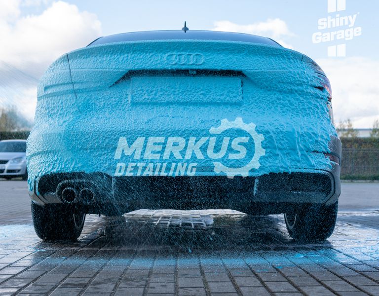 Голубая пена Shiny Garage Blue Snow Foam 1л 000107 фото Merkus detailing