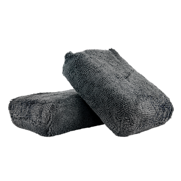 АППЛИКАТОР МИКРОФИБРОВЫЙ PREMIUM GRADE WORKHORSE MICROFIBER APPLICATOR, BLACK 2 шт MIC283_02-1833 фото Merkus detailing