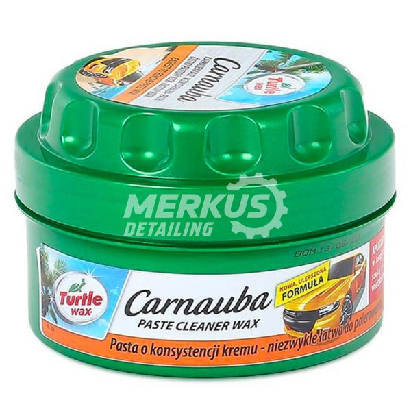 Turtle Wax Carnauba Paste Cleaner Wax віск карнауби для захисту кузова 53051/53122 фото Merkus detailing