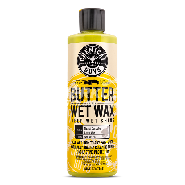 Воск пастообразный Chemical Guys Butter Wet Wax Warm & Deep Carnauba Shine - 473 мл WAC201_16 фото Merkus detailing