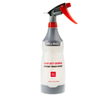 Обприскувач для роботи з лужними та кислотними засобами MaxShine Heavy Duty Chemical Resistant Trigger Sprayer Gray RTS750-G-3116 фото Merkus detailing