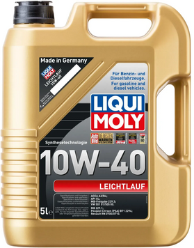 Моторне масло Liqui Moly Leichtlauf 10W-40, 5л