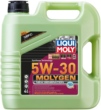 Моторне масло Liqui Moly Molygen DPF 5W-30, 4 л