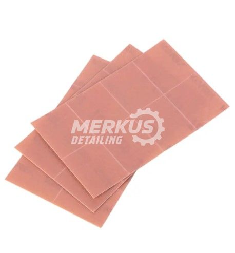 KOVAX Tolecut Pink Stick-on Sheet K1500 114x70 mm Рожевий шліфувальний лист, що клеїться