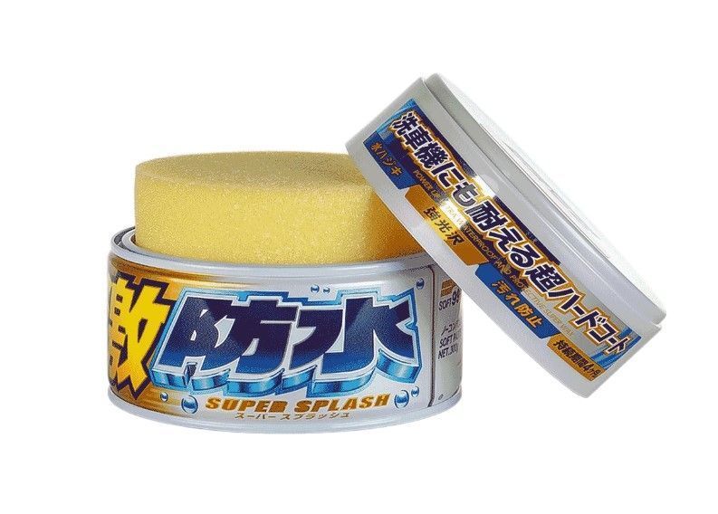 Водовідштовхуючий віск для світлих автомобілів SOFT99 Water Block Wax P&M 300г (00344) 00344-510 фото Merkus detailing