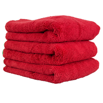 РУШНИК FLUFFER MIRACLE TOWEL, RED 60 x 40см 3 шт MIC997_03-1801 фото Merkus detailing