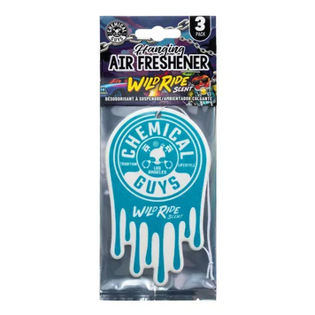 Ароматизатор підвісний Chemical Guys Wild Ride Hanging Air Freshener 3 шт AIR429-2775 фото Merkus detailing