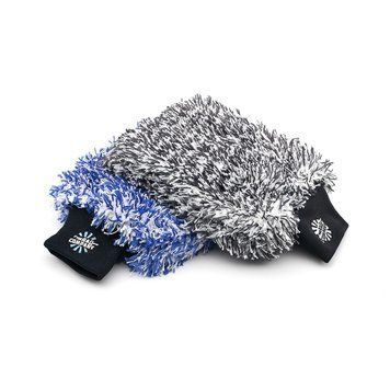 Набор перчаток микрофибровых Cyclone Ultra Wash Mitt Combo TRC черная/синяя ULTRA-MITT-BLK-BLU-50 фото Merkus detailing