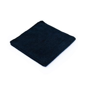 Рушник мікрофібровий 45 Edgeless TRC чорний 41*41см 1шт E-245-BLK-1PK-128 фото Merkus detailing