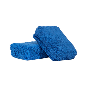 АППЛИКАТОР МИКРОФИБРОВЫЙ MONSTER FLUFF PREMIUM APPLICATOR, BLUE 2 шт MIC286_02-1836 фото Merkus detailing