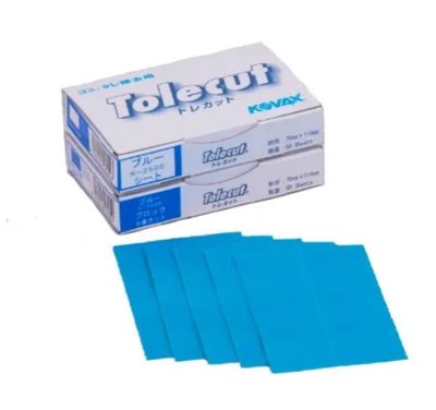 KOVAX Tolecut Blue Stick-on K2500 114x70 mm Клейкий блакитний шліфувальний лист