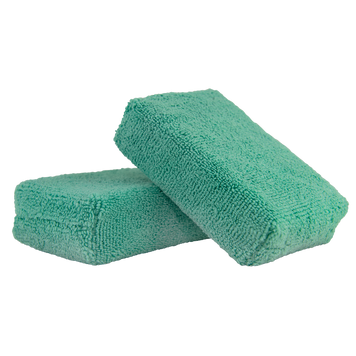 АППЛИКАТОР МИКРОФИБРОВЫЙ PREMIUM GRADE WORKHORSE MICROFIBER APPLICATOR, GREEN 2 шт MIC288_02-1835 фото Merkus detailing
