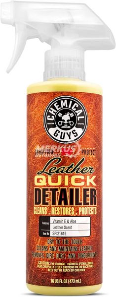 Квик детейлер кожи Chemical Guys Leather Quick Detailer - 473 мл SPI216_16 фото Merkus detailing