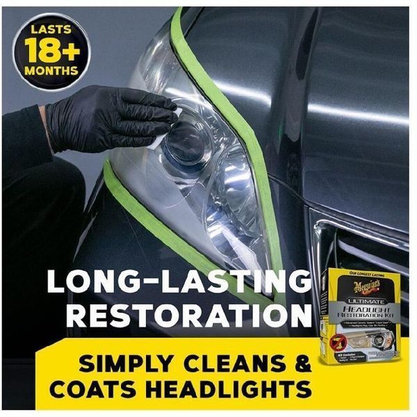 Набор для восстановления фар Meguiar's G2990SRP Ultimate Headlight Restoration Kit G2990SRP-2023 фото Merkus detailing