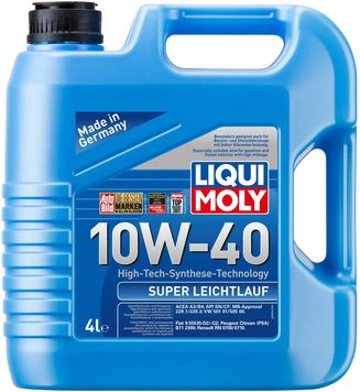 Моторне масло Liqui Moly Super Leichtlauf 10W-40 4 л. (1916)