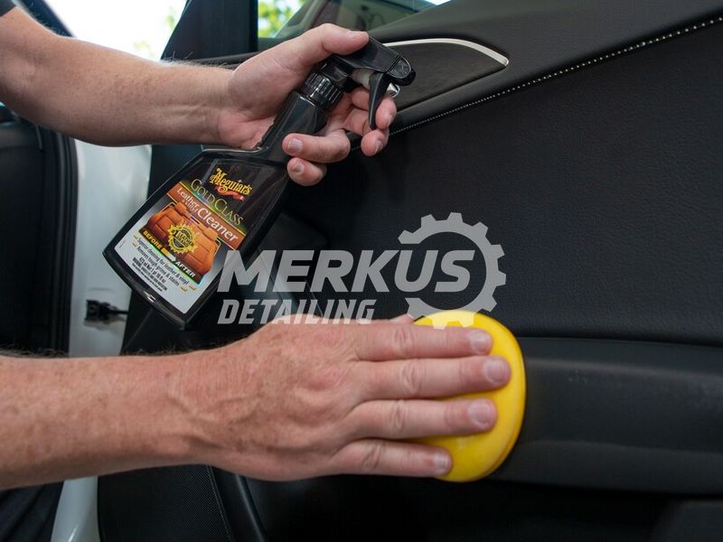 Очищувач для шкіри і вініла Meguiar's Gold Class ™ Leather & Vinyl Cleaner, 473 мл (G18516) G18516 фото Merkus detailing