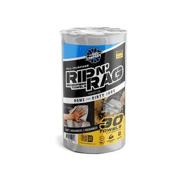 Набір рушників мікрофібрових Рулон Rip N Rag TRC сірий 30*30см 30шт RIP-N-RAG-ICGRY-30CT-113 фото Merkus detailing