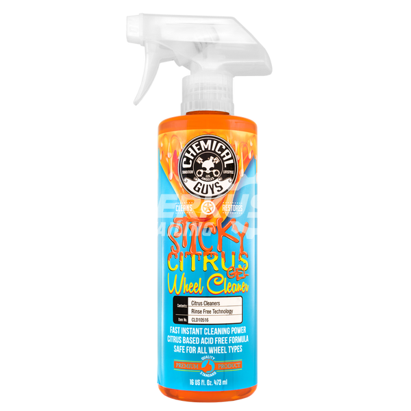 Гель для очистки колесных дисков с экстрактом цитрусовых Chemical Guys Sticky Citrus Wheel Cleaner Gel - 473 мл CLD105_16 фото Merkus detailing