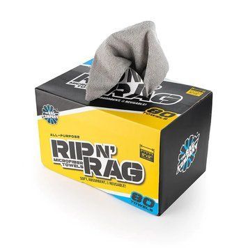 Набір рушників мікрофібрових Рулон Rip N Rag TRC сірий 30*30см 80шт RIP-N-RAG-ICGRY-80CT-114 фото Merkus detailing