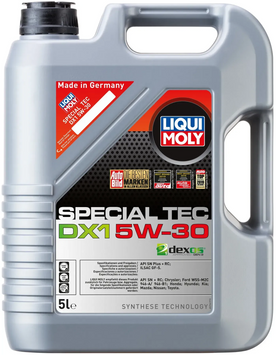 Моторне масло Liqui Moly Special Tec DX1 5W-30, 5л