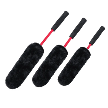 Набір йоршів із вовни для чищення колісних дисків MaxShine Wheel Woolies Pack 704601-3192 фото Merkus detailing