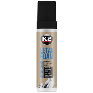 Очищувач для шкіри K2 Letan Foam 200 мл K20716-2840 фото Merkus detailing