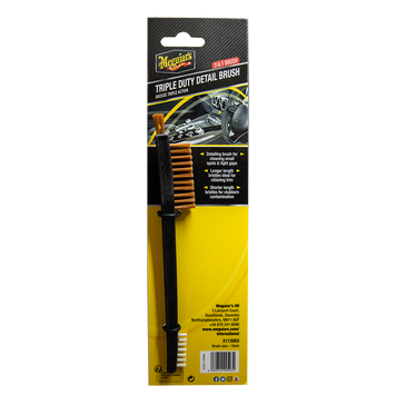 Щітка потрійна для детейлінгу Meguiar's X1130EU Triple Duty Detail Brush X1130EU-1101 фото Merkus detailing