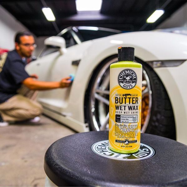 Воск пастообразный Chemical Guys Butter Wet Wax Warm & Deep Carnauba Shine - 473 мл (WAC201_16) WAC201_16-903 фото Merkus detailing