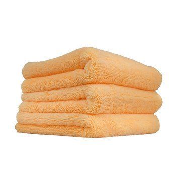 РУШНИК МІКРОФІБРОВИЙ ORANGE BANGER EXTRA THICK MICROFIBER TOWEL 40 x 40cm 3 шт MIC303_03-1808 фото Merkus detailing