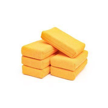 Аппликатор микрофибровый PEARL APPLICATOR SPONGE TRC оранжевый 3*8см 6шт SPONGE-PEARL-ORNG-6PK-63 фото Merkus detailing