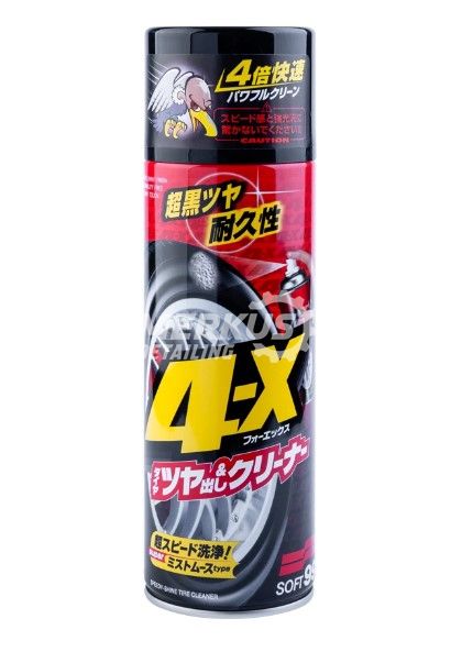 SOFT99 4-X Tire Cleaner Антистатичний мус для шин 02060 фото Merkus detailing