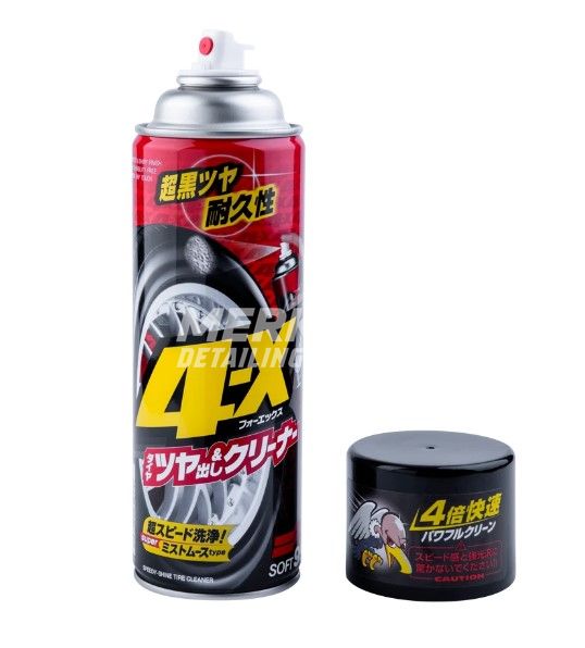 SOFT99 4-X Tire Cleaner Антистатичний мус для шин 02060 фото Merkus detailing