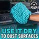 Плюшевая мягкая рукавичка для мойки автомобиля Chemical Guys Big Noodle Supersized Car Wash Mitt (MIC513) MIC513-954 фото 5 Merkusdetailing