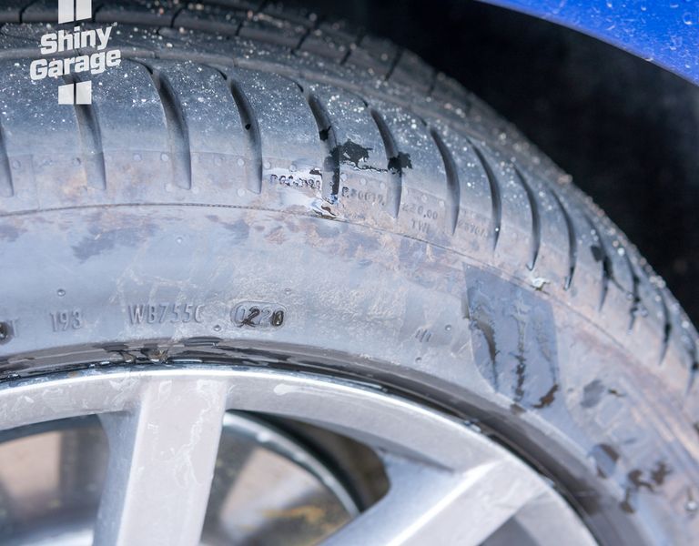 Очиститель резины Shiny Garage Pure Black Tire Cleaner 1 литр 000023-430 фото Merkus detailing