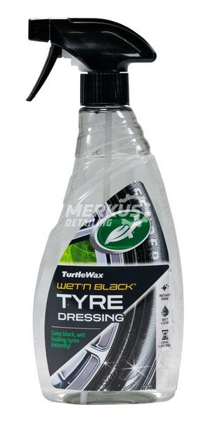 Чернитель для резины Turtle Wax Wet N Black 500 мл 53943 фото Merkus detailing