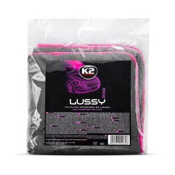 Рушник для сушки лакофарбової поверхні мікрофібра K2 Lussy PRO 40 см x 40 см K20492-2903 фото Merkus detailing